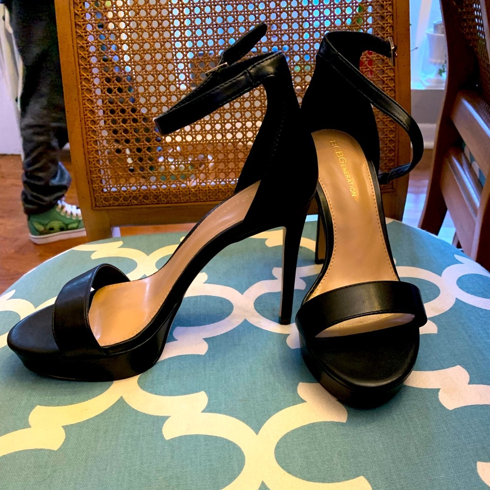Black heels